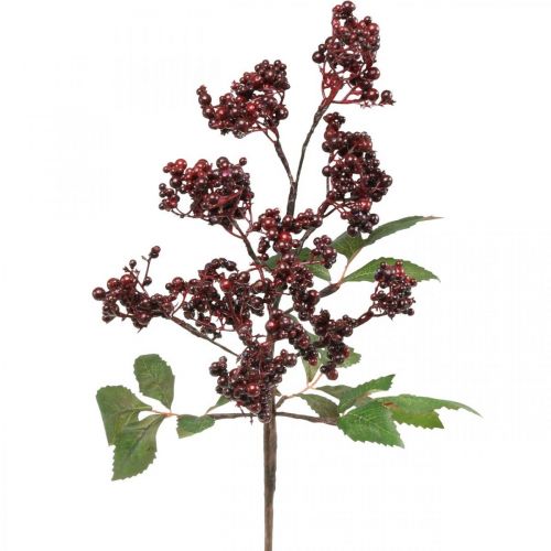 Floristik24 Branche de baie rouge décoration automne artificielle 85cm Plante artificielle comme la vraie !