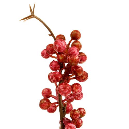 Floristik24 Branche de baie rose L 28cm 12pcs