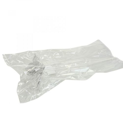 Floristik24 Piquet de lit en métal papillon blanc 43x10,5x8cm 3pcs