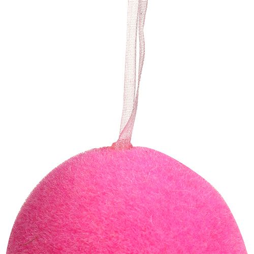 Floristik24 Oeufs décoratifs floqués 7cm 18 pcs