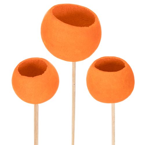 Article Mélange Bell Cup sur bâtonnet orange 15 pièces