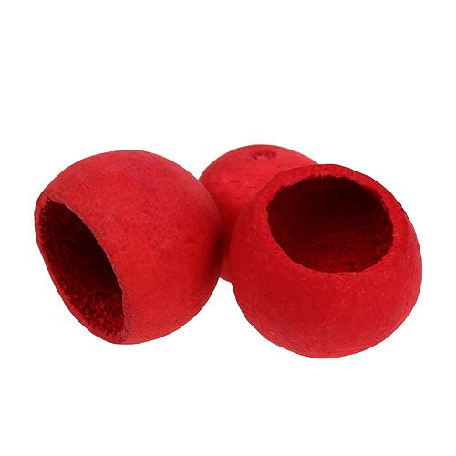 Floristik24 Coupe Cloche petite rouge 25 pcs