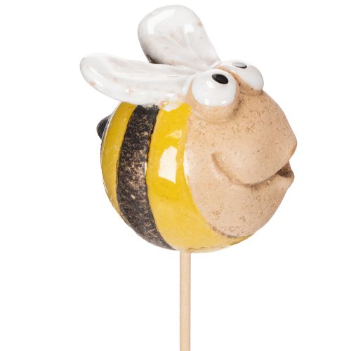 Abeille décorative à piquer pour jardin et balcon, 26 cm, lot de 4