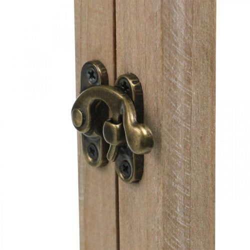 Floristik24 Cadre décoratif avec cavité, herbier à suspendre, décoration en bois DIY 29×20cm