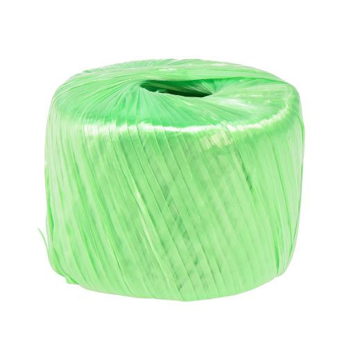 Article Ficelle raphia artificiel vert clair Ficelle jardinier 5mm 400m