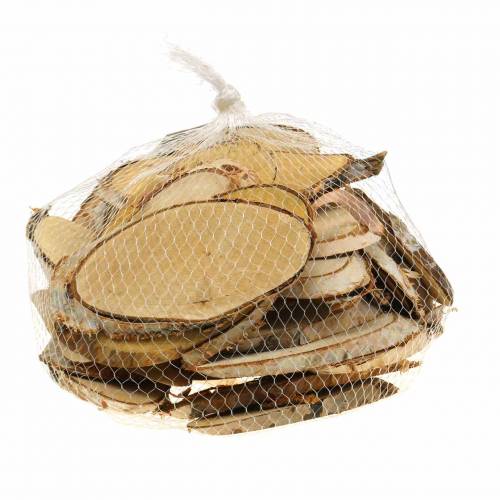 Floristik24 Disques en bois bouleau ovale naturel 7,5 × 13cm 1kg