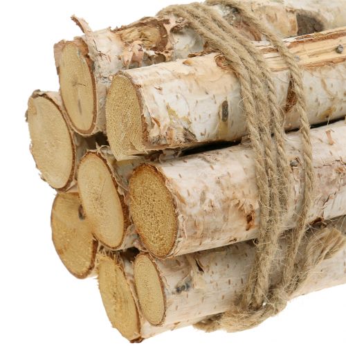 Floristik24 Branches de bouleau en paquets nature 30cm 8 pcs