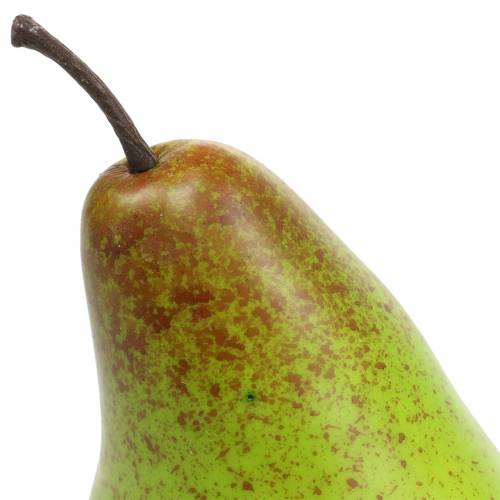 Floristik24 Poire factice alimentaire 10.5cm vert 6pcs