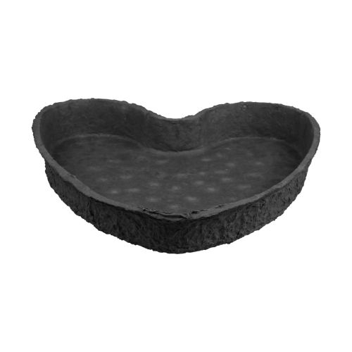 Article Oasis Black Biolit Plant Heart Bol à Plantes Heart Noir 34cm