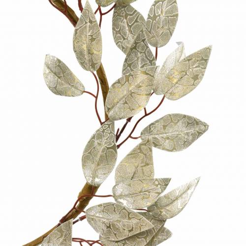 Floristik24 Couronne de feuilles artificielles pointe de champagne feuilles Ø48cm