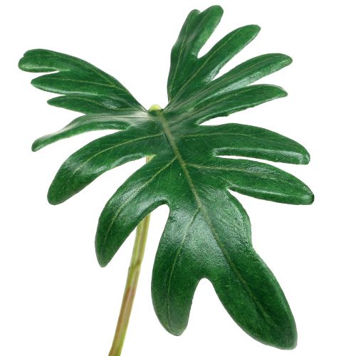 Article Feuille de philodendron 31cm vert 12pcs