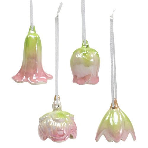 Floristik24 Mélange de cloches fleuries 5.5cm - 7.5cm 4pcs