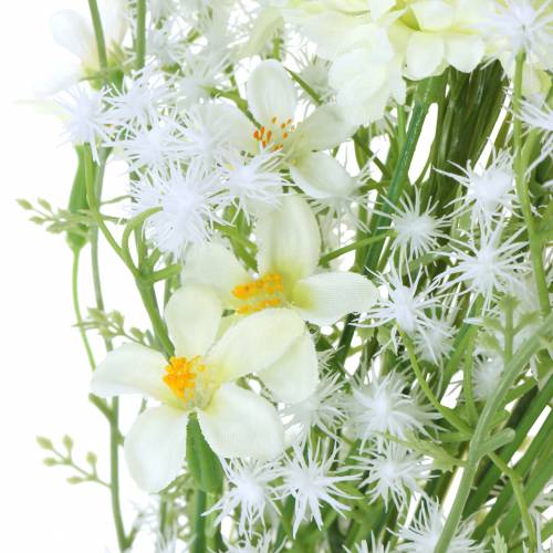 Article Bouquet d&#39;asters blanc 47cm
