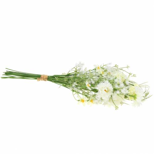 Floristik24 Bouquet d&#39;asters blanc 47cm