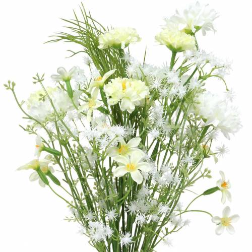 Floristik24 Bouquet d'asters blanc 47cm