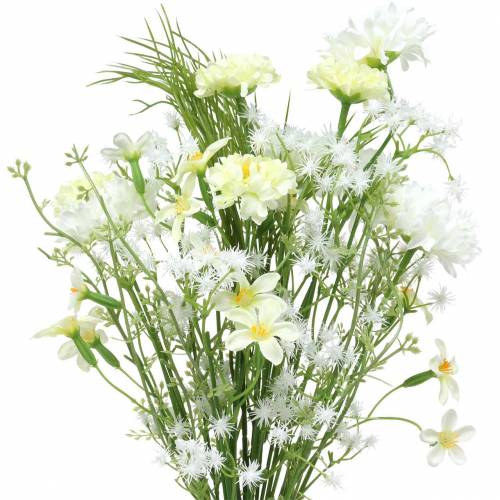 Floristik24 Bouquet d&#39;asters blanc 47cm