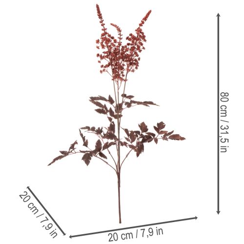 Astilbe artificielle à longue tige, splendeur 80 cm | Floristik24.be