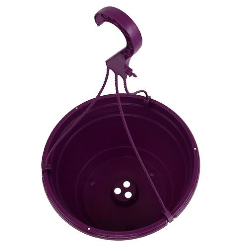 Article Panier suspendu 25cm violet