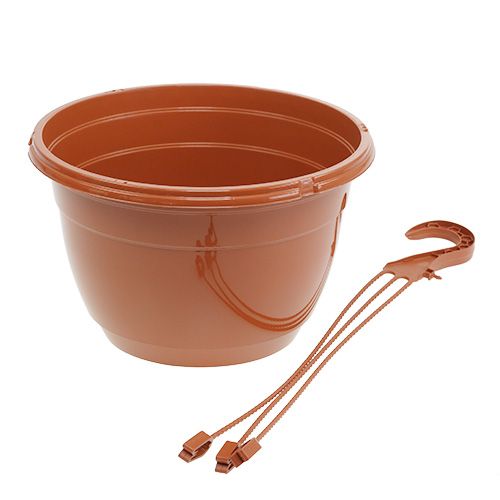 Article Panier suspendu Ø25cm terre cuite