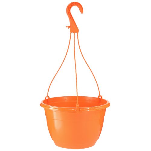 Article Panier suspendu pot suspendu orange cache-pot Ø25cm H50cm