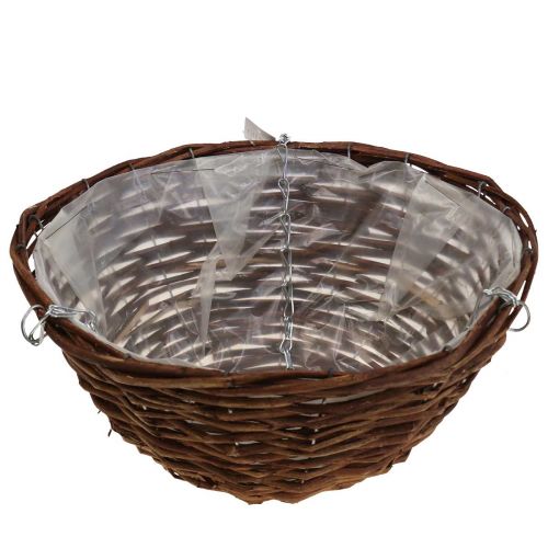 Article Panier à fleurs panier suspendu marron panier suspendu panier à plantes Ø34cm