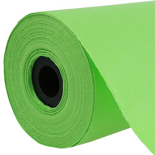 Floristik24 Papier manchette mai vert 25cm 100m