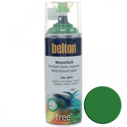 Article Peinture à base d&#39;eau sans peinture haute brillance Belton 400ml