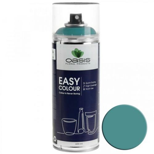 OASIS® Easy Color Spray Matt, peinture en aérosol turquoise 400ml