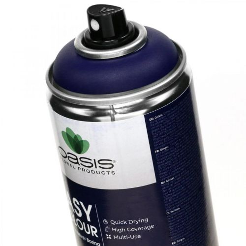Article OASIS® Easy Color Spray, peinture en aérosol bleu foncé 400ml