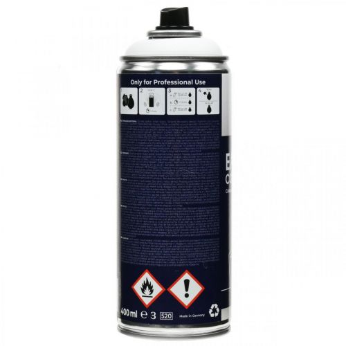 Floristik24 OASIS® Easy Color Spray, peinture en aérosol blanche, décoration d&#39;hiver 400ml