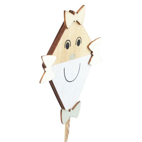 Bouchon de fleur automne dragon bois violet vert blanc 5,5×8cm 9pcs