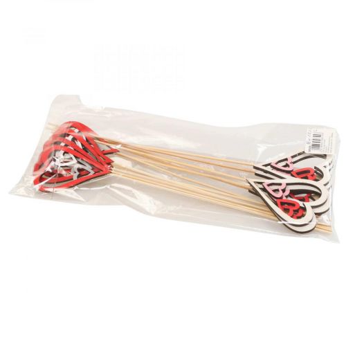 Article Plug fleur fête des mères plug décoratif coeur 5cm 12 pièces