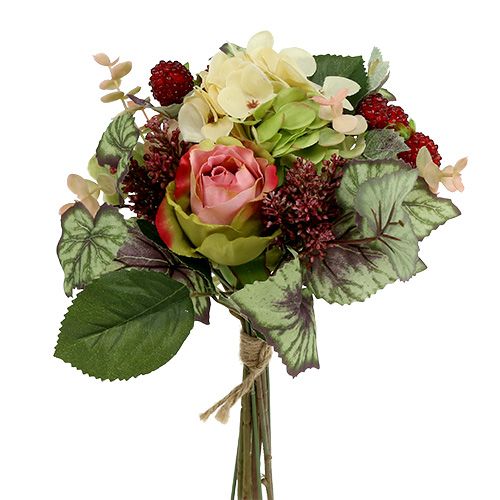 Floristik24 Bouquet de fleurs d&#39;automne Ø20cm L28cm