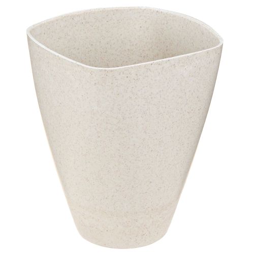 Article Pot à orchidées pot de fleur plastique beige chiné 13,5x13cm H16,5cm 4pcs
