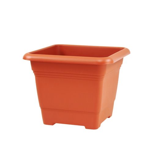 Floristik24 Pot de fleur "Nora" 19cm x 19cm H15cm terre cuite, 1p