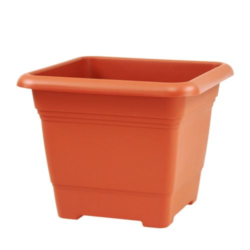 Floristik24 Pot de fleurs "Nora" 28cm x 28cm H22cm terre cuite, 1p