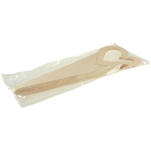 Article Sac à fleurs roses emballage cadeau crème 46cm 12 pcs