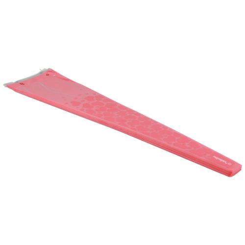 Floristik24 Sac à fleurs avec coeurs rose Pour une rose 50cm 50 pcs