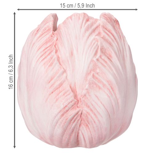 Article Vase tulipe, vase décoratif pour une décoration de table raffinée et un usage intérieur, 16 cm, lot de 2