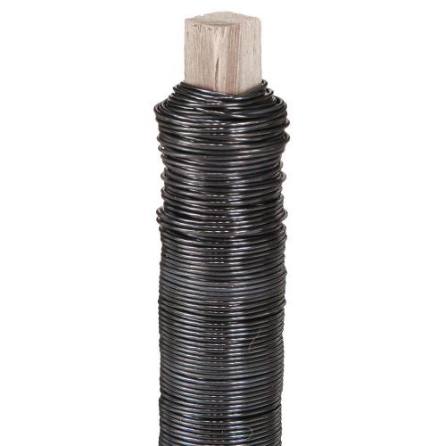Floristik24 Fil d&#39;emballage de fleurs bleu recuit 0,65mm 100g