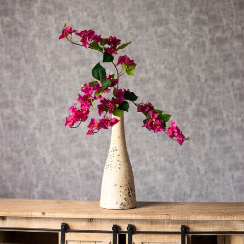 Article Branche de bougainvillier artificielle pour décoration printanière 100 cm