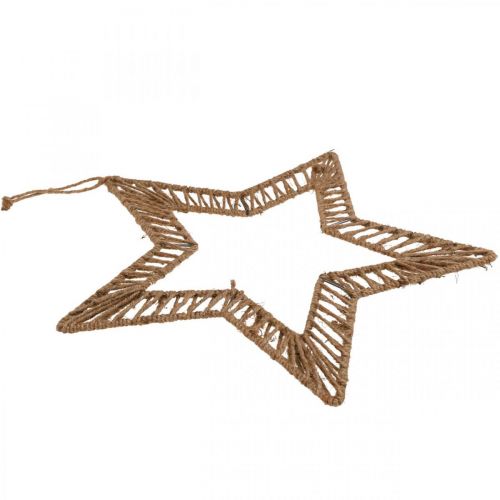 Article Style bohème, bague déco Noël, bague déco étoile L40cm