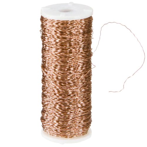 Article Fil effet bouillon 100g cuivre