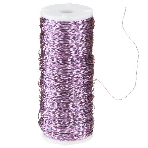 Article Fil effet bouillon Ø0,30mm 100g/140m Lavande