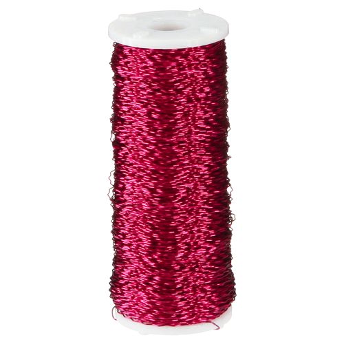 Article Fil effet bouillon Ø0.30mm 100g/140m rose