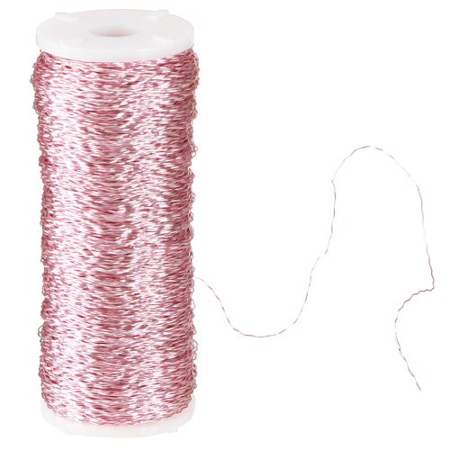 Article Fil effet bouillon Ø0.30mm 100g/140m rose