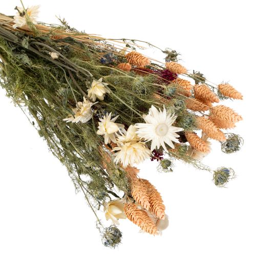 Article Bouquet de fleurs séchées idéal pour une décoration de table élégante de style champêtre, 50 cm