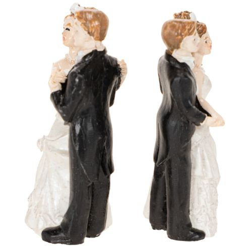 Mariée et marié 6 cm 2 pièces | Floristik24.be