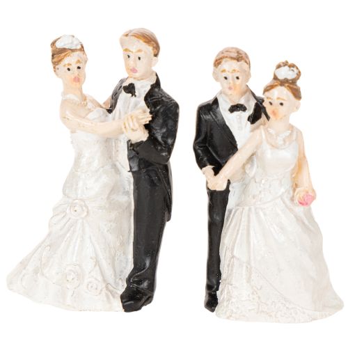 Mariée et marié 6 cm 2 pièces | Floristik24.be