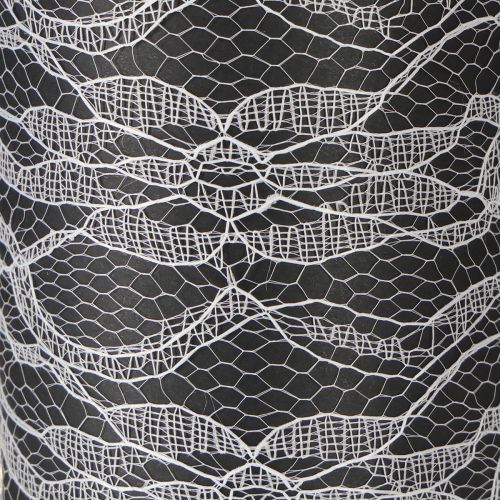 Article Ruban de dentelle large pour chemin de table blanc 150 mm 10 m